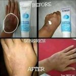 La crème de main pour nettoyer les tâches de la peau