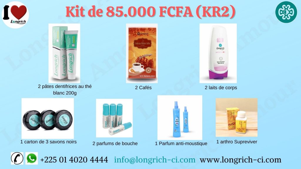Kit KR2 de 85.000 FCFA